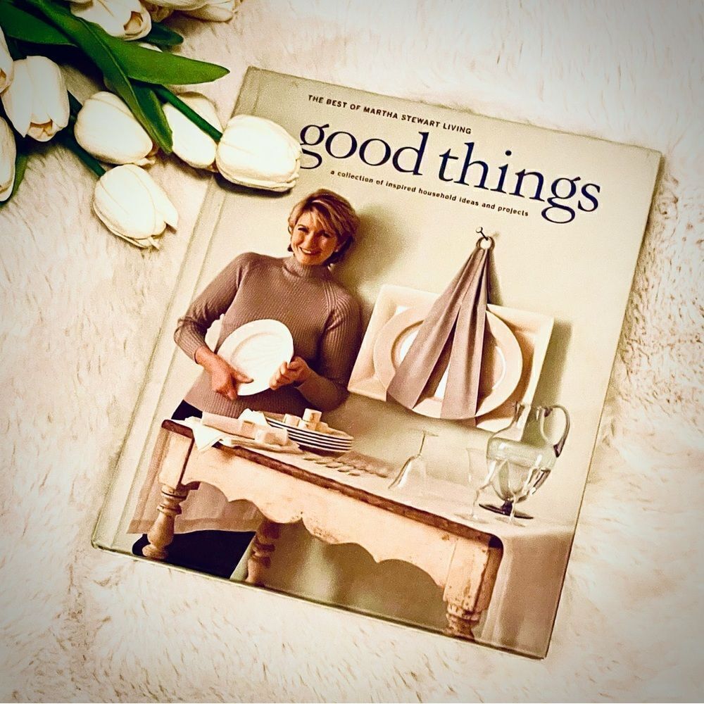 ♥️ Vintage The Best of Martha Stewart “good things” hard cover book